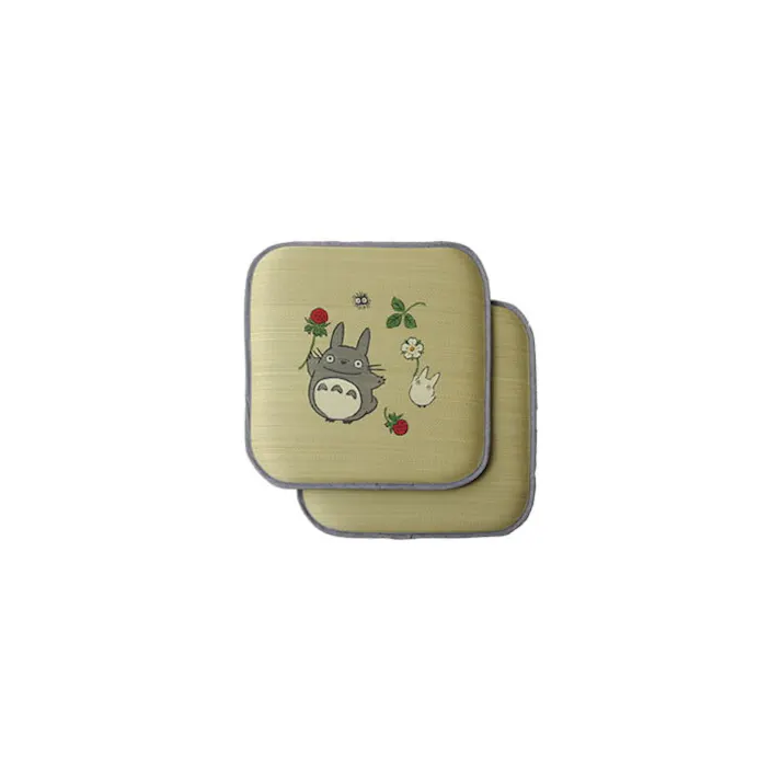 となりのトトロ 55×55cm 2枚組 1130670011905 クッション 座布団 座布団 い草【別送品】