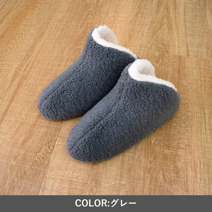 オベリア グレー M 1260350130302 ルームシューズ【別送品】