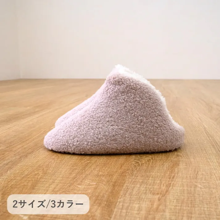 オベリア グレー L 1260350130402 ルームシューズ【別送品】