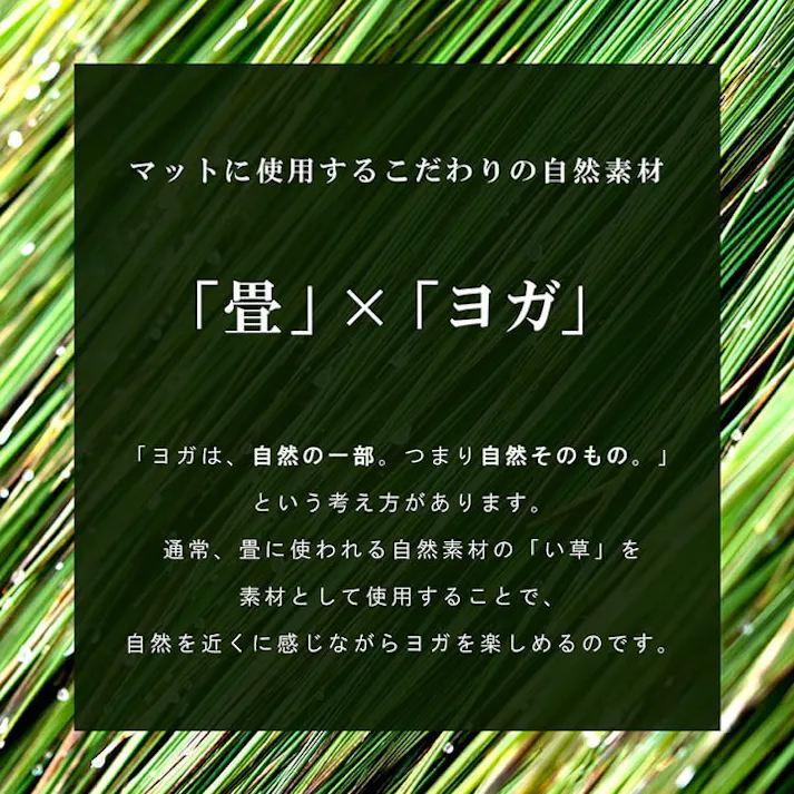 フラッフィー 66×185cm 1331300010303 マット ヨガマット い草【別送品】