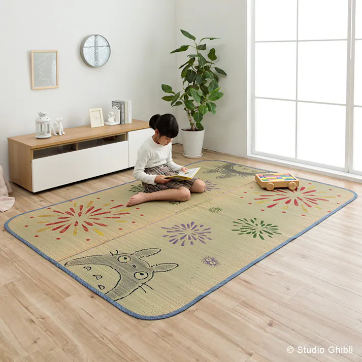 トトロ 176×230cm 1081280012503 カーペット い草ラグ い草【別送品】