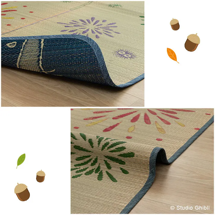 トトロ 176×230cm 1081280012503 カーペット い草ラグ い草【別送品】