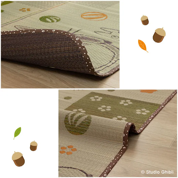 トトロ 140×200cm 1081050012303 カーペット い草ラグ い草【別送品】