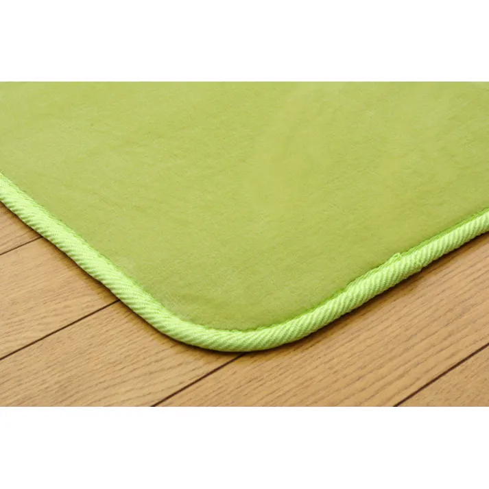 リラCE ブラウン 130×185cm 1280120061503 カーペット 無地ラグ フランネル【別送品】