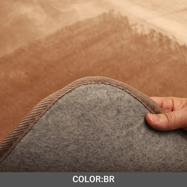 MAXリラ ブラウン 200×300cm 1280130061403 カーペット 無地カーペット フランネル【別送品】