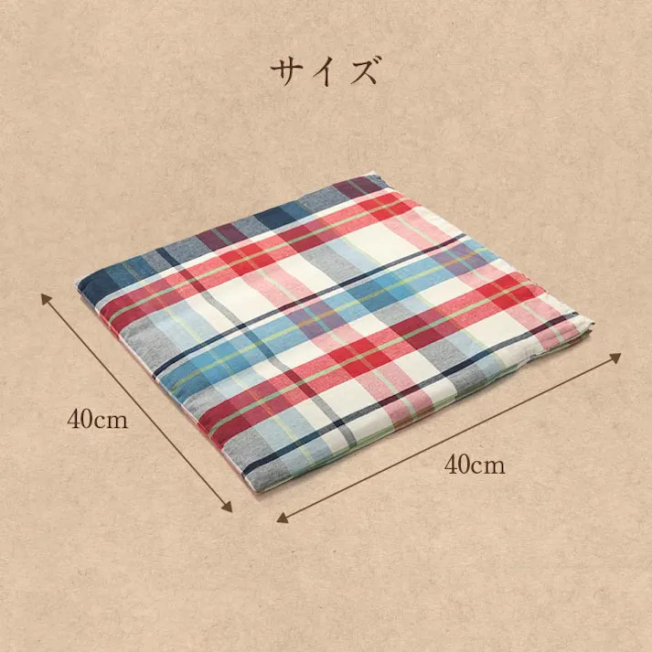 中身い草のシート 40×40cm 1360230010101 クッション 座布団 シート ポリエステル/い草【別送品】