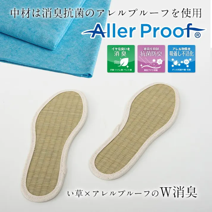 足さらインソール 22cm 1360100010201 インソール い草【別送品】