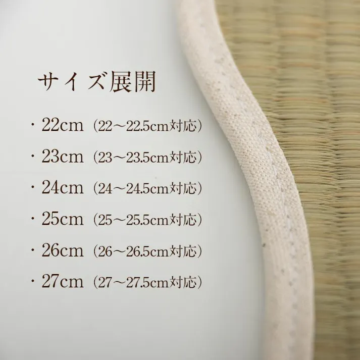 足さらインソール 22cm 1360100010201 インソール い草【別送品】