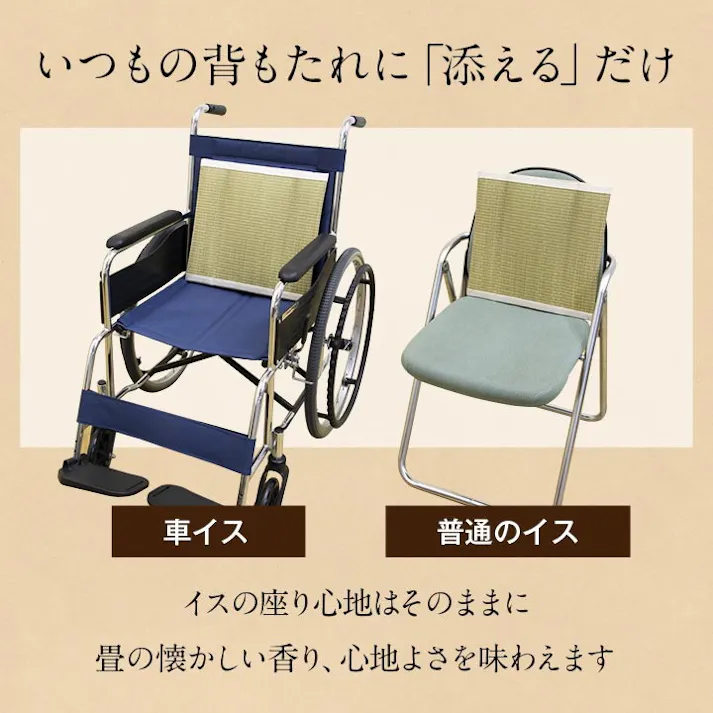 洗える背中パッド 35×38cm 1360020010101 クッション 座布団 クッション い草【別送品】