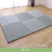 ふわかる 置き畳 ベージュ 82×82cm ベージュ へりなし 和モダン柄 軽量 い草 1020460020104【別送品】