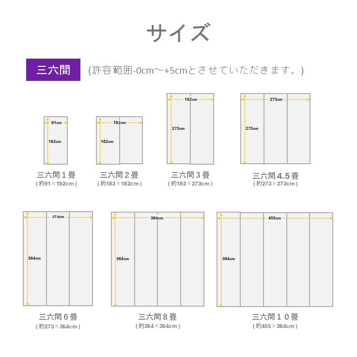 城山 カーペット・ラグ 約91×182cm 三六間 上敷き ゴザ 1400261013102