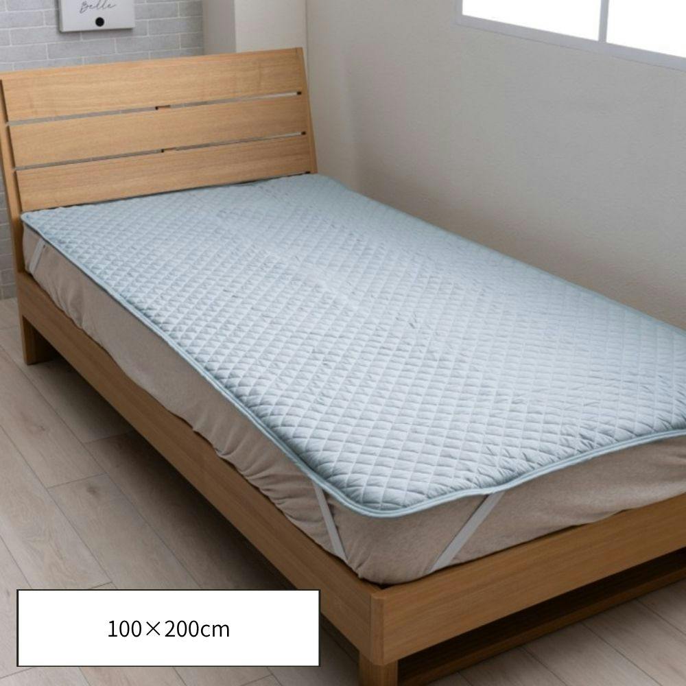 �V�x�b�h�p�b�hRG �~�p�b�h �O���[ ��100×200cm ���n �V���v�� �V���O�� 1196040130111 �~���p�b�h