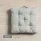 ソラレ クッション グレー 約40×40cm クッション性 厚手 リラックス 1212650131801【別送品】