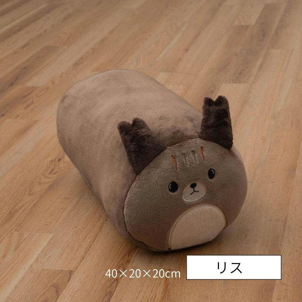 コタン クッション リス 約40×20×20cm 動物クッション ふわふわ もちもち 1212940061501【別送品】