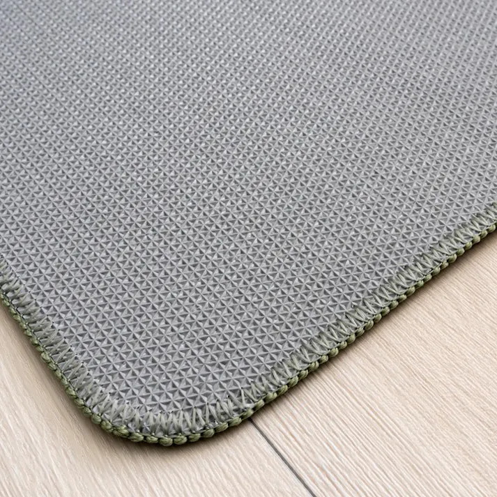 ハデス ルームマット グリーン 約45×120cm 一人部屋 ミニラグ 滑りにくい 1302610120601【別送品】