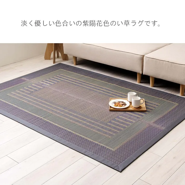 DXオルシャ カーペット・ラグ 約95×150cm 国産 夏用 ゴザ 1051961011202【別送品】