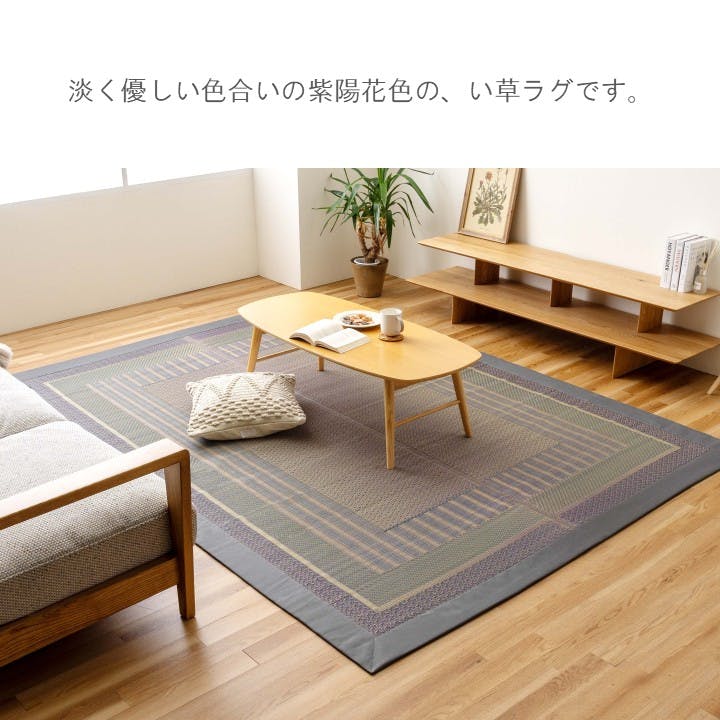 オルシャ カーペット・ラグ 約95×150cm 国産 夏用 ゴザ 1051951011202