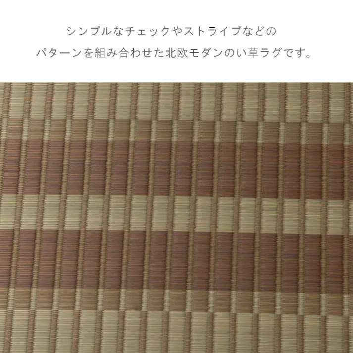 DXおうみ カーペット・ラグ グリーン 約191×250cm 国産 夏用 ゴザ 1052180123904【別送品】