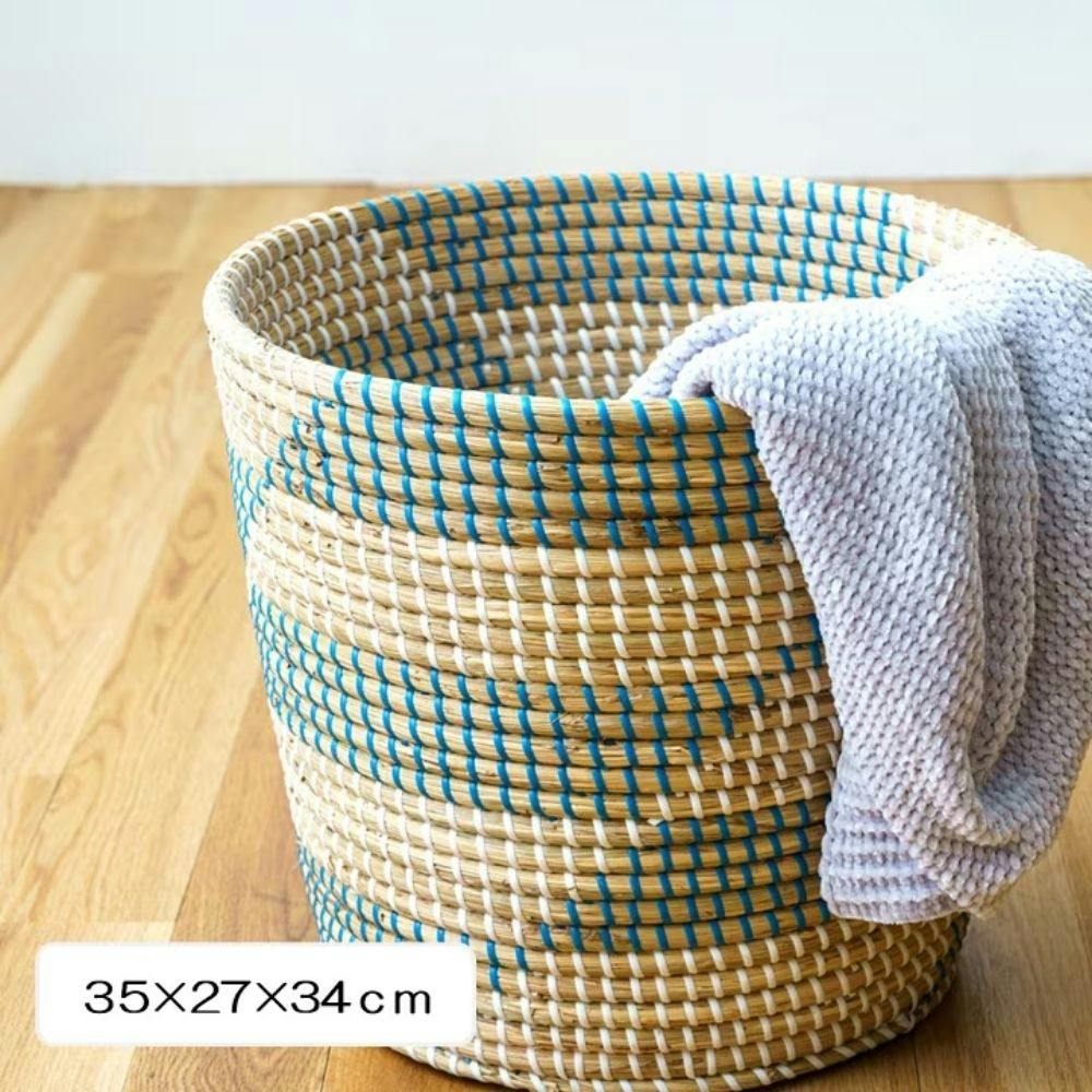 レロイ 置物 鉢カバー 約35×27×34cm 観葉植物 バスケット プランター
