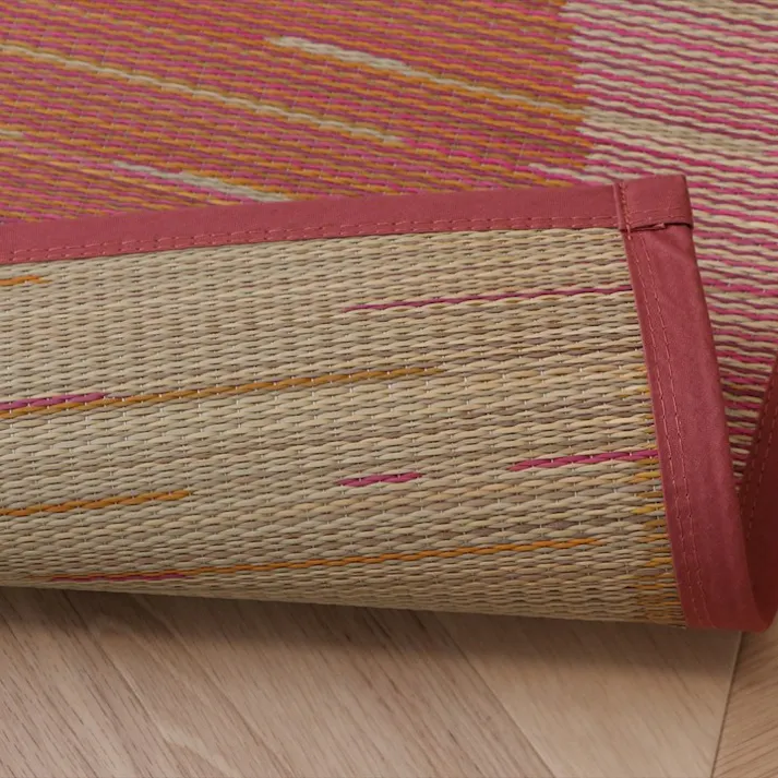 クリスタル カーペット・ラグ 約176×230cm 国産 夏用 ゴザ 1050170013104【別送品】