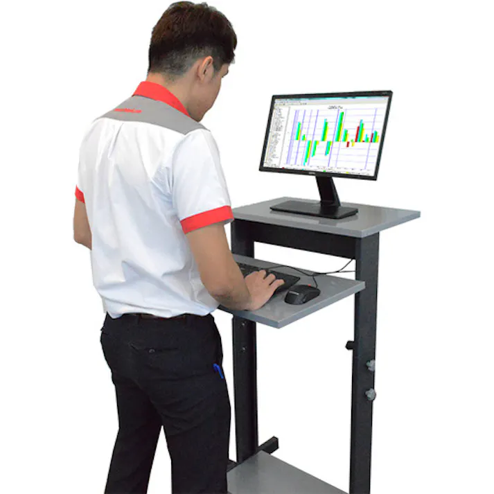 【CAINZ-DASH】WRITE BEST社 高さ調整可能パソコンスタンド 103‐118mm WP-RS11【別送品】