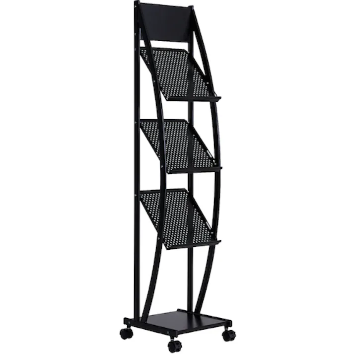 【CAINZ-DASH】WRITE BEST社 パンフレットスタンド 310×330×1350 MR1518【別送品】