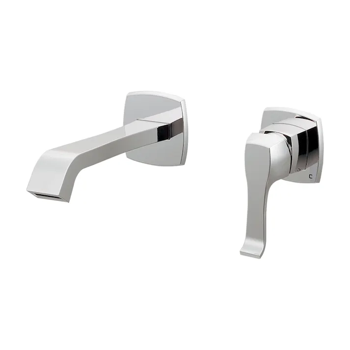 カクダイ 壁付シングルレバー混合栓 193-002【別送品】