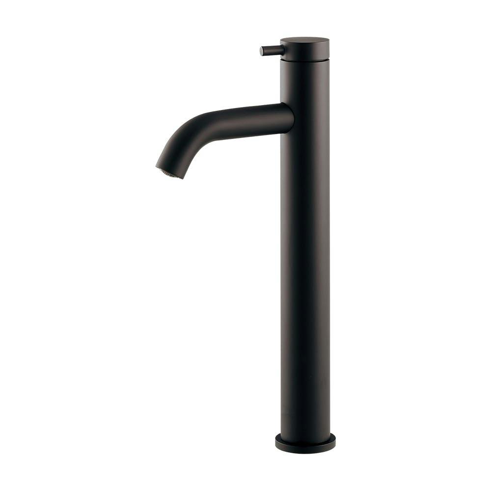 【ご予約品】 カクダイ 716-255-D【別送品 立水栓(トール)マットブラック 散水・水栓・水周り