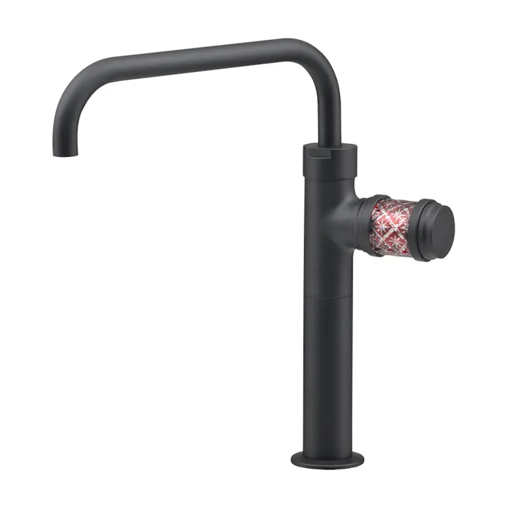 カクダイ 切子水栓マットブラック 721-246-D【別送品】