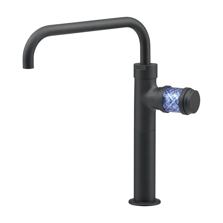 カクダイ 切子水栓マットブラック 721-247-D【別送品】