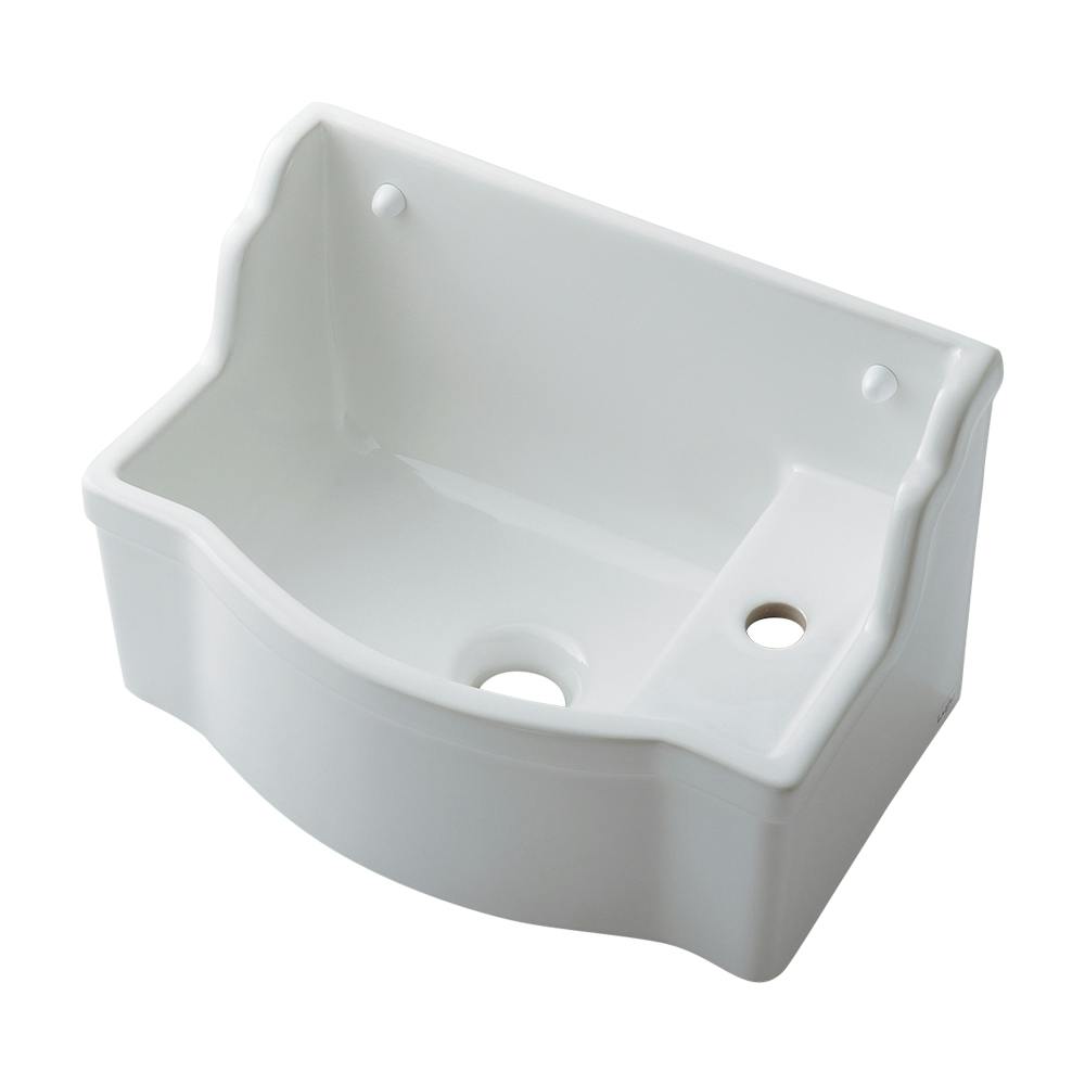 カクダイ 壁掛手洗器 493-137【別送品】 | 水栓用品 通販