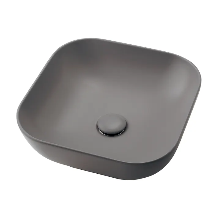 カクダイ 角型洗面器マットグレー #LY-493232-GY【別送品】