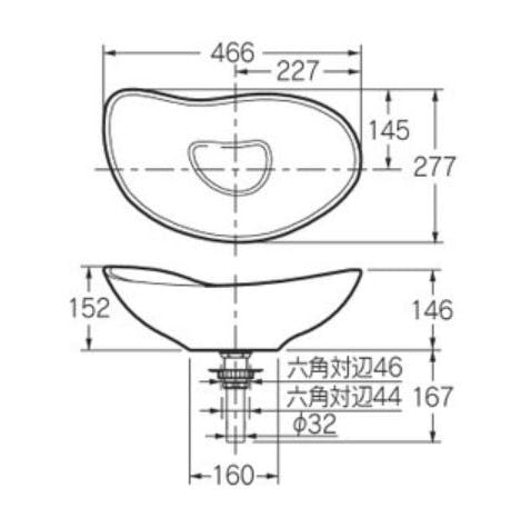 カクダイ 手洗器黒豆 #MR-493222D【別送品】 | リフォーム用品