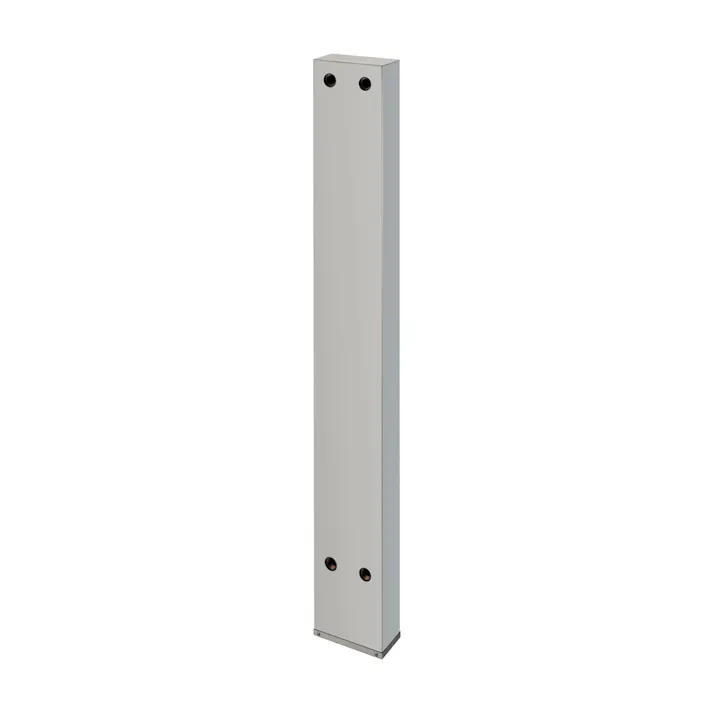 カクダイ 厨房用ステンレス水栓柱(横形水栓用)13×1500 624-500S-150【別送品】
