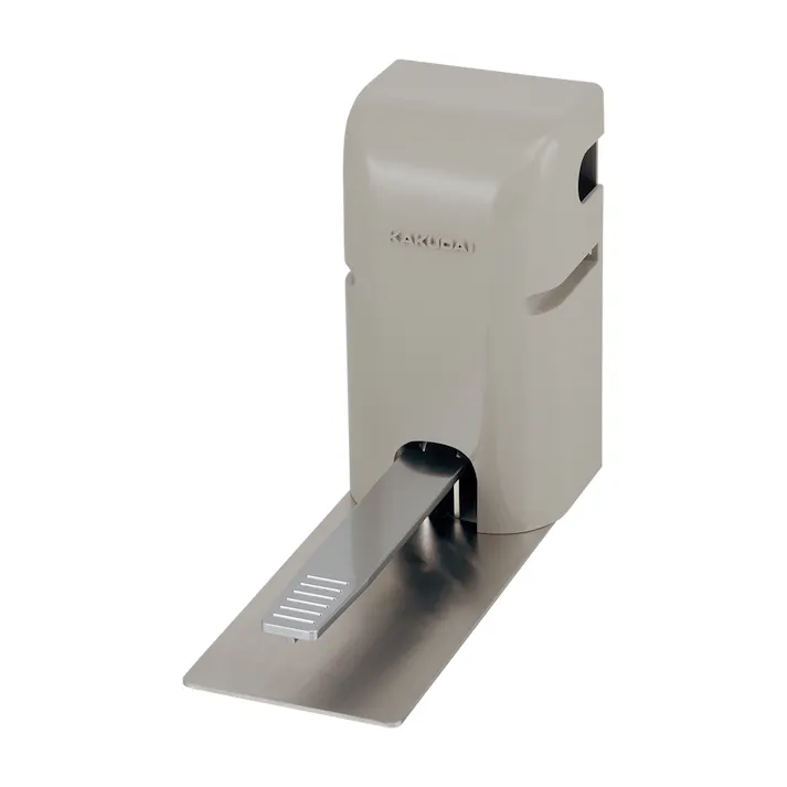 カクダイ 足踏みレバー水栓(トール)マットブラック 716-352-D【別送品】