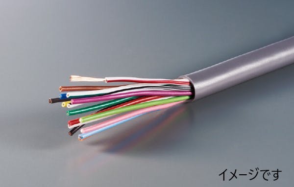 VR(VCTF)　16芯X0.3SQ　灰　オーナンバ　10M SD000037 (CDC)【ネット注文限定・別送品】