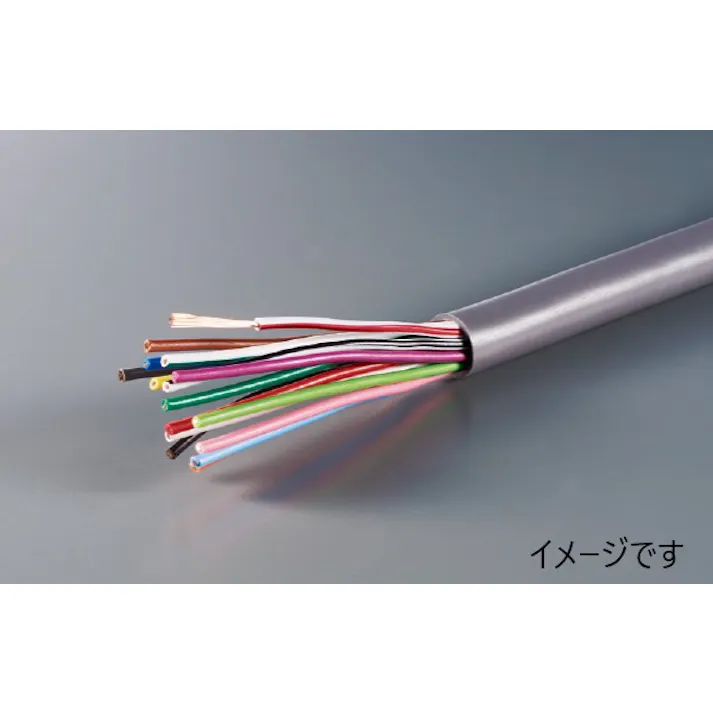 VR(VCTF) 16芯X0.3SQ 灰 オーナンバ 50M SD000039 (CDC)【別送品】