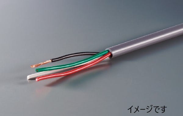 VCTF 3芯X2SQ 灰 オーナンバ 10M SD000209 (CDC) カット電線 VCTF 3芯X2SQ 灰 オーナンバ 10M SD000209 (CDC) カット電線