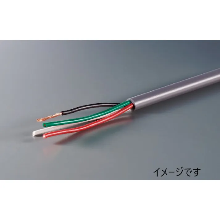 オーナンバ VCTF 3芯×2SQ 灰 オーナンバ 10M SD000209【別送品】