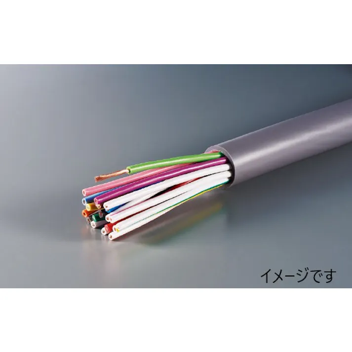 VCTF 6芯X2SQ 灰 オーナンバ 100M SD000224 (CDC)【別送品】