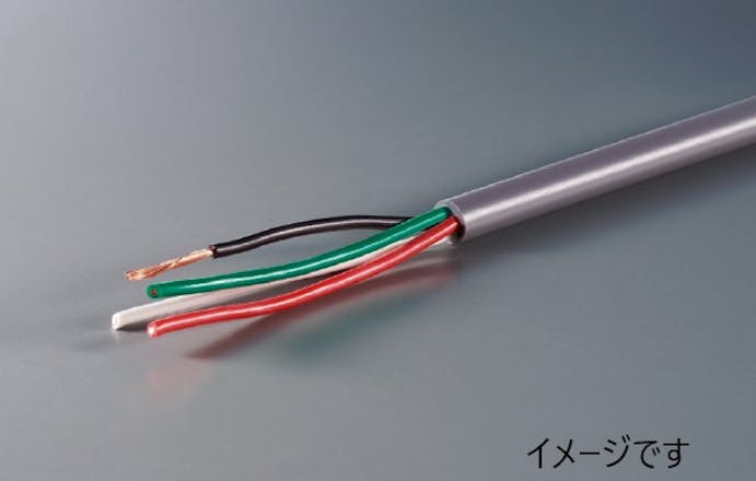 VCTF 3芯X5.5SQ 灰 オーナンバ 10M SD000257 (CDC)【ネット注文限定・別送品】