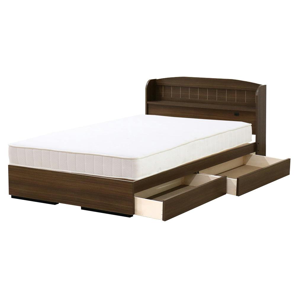 カントリーベッド マットレス付 品番113319 S シングルサイズ お姫様 お嬢様 シンデレラ ベッド 照明 コンセント 引出 デザインベッド マンション アパート カントリーベッド マットレス付 品番113319 S シングルサイズ お姫様