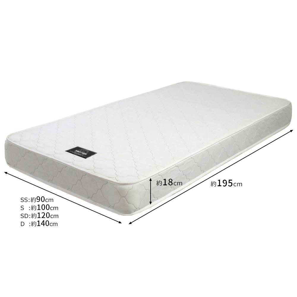 友澤木工 木製プレインベッド ヘッドボードタイプ ナチュラル