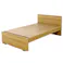 友澤木工 ハイタイプボルトレスパネルベッド ナチュラル シングル 圧縮ロール片面ポケットコイルマットレス付 収納 工具不要 ベッド 簡単組立 ネジなし 4570159133967 574V-85-SW(172BDG) 【別送品】