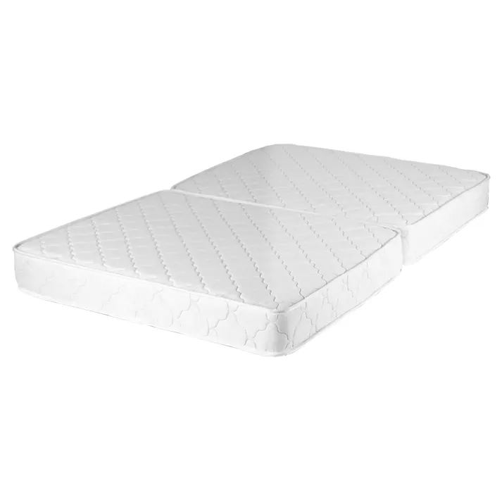 友澤木工 二つ折りポケットコイルマットレス セミシングル マットレス単体 4560149921339 マット 省スペース収納 ベッド コンパクトマットレス 持ち運び簡単 折りたたみ 2つ折り 4560149921339 MOS-10885B 【別送品】