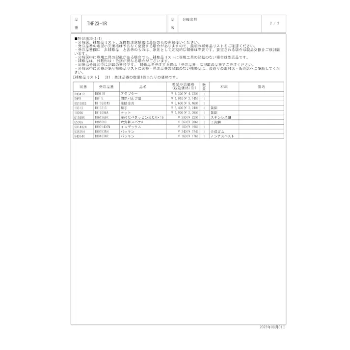 TOTO 水栓パーツシリーズ 分岐口接続金具 接続ねじサイズG1/2用 THF231R【店舗取り寄せ】