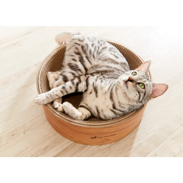 エイムクリエイツ ガリガリディッシュ スクラッチャー インテリア ティーブラウン 4540013511804【別送品】