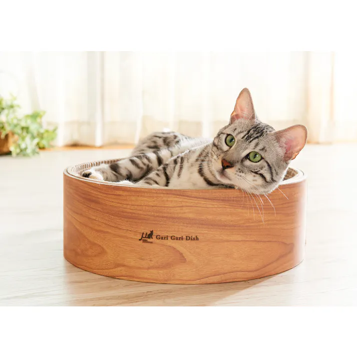 エイムクリエイツ ガリガリディッシュ スクラッチャー インテリア ティーブラウン 4540013511804【別送品】