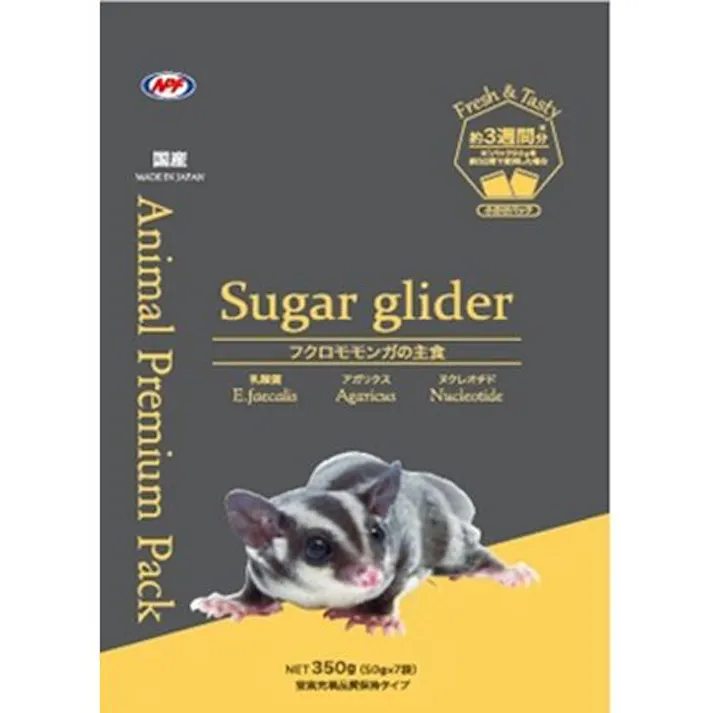 ナチュラルペットフーズ Animal Premium Pack フクロモモンガ50g×7 4932804232027【別送品】