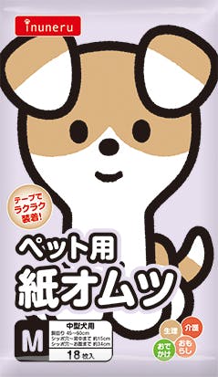 ペットライブラリー inuneru 紙オムツM 4904879004465 ペット用オムツ ペットライブラリー inuneru 紙オムツM 4904879004465 ペット用オムツ
